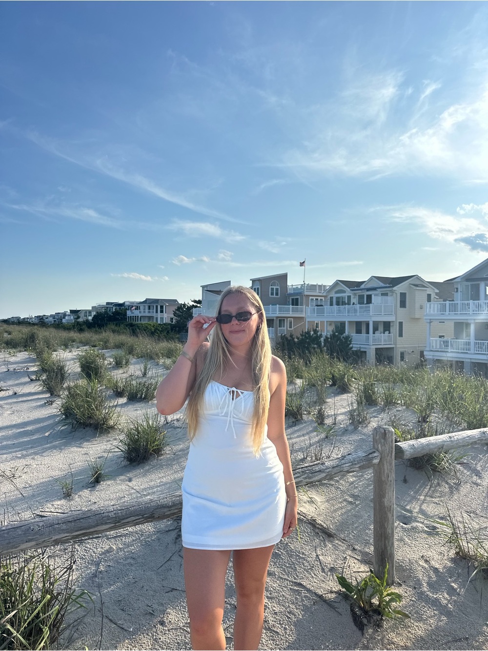 White Fox White Mini Dress